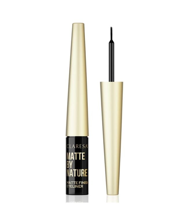 Claresa Matte by Nature flüssiger Eyeliner schwarz 4 ml