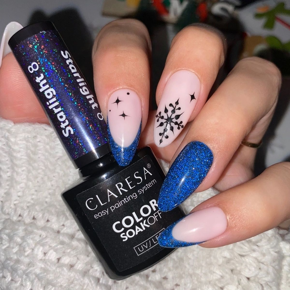 Claresa UV-LED-Gel-Nagellack, 5 ml, Starlight 8
