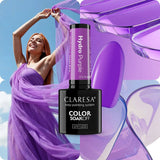 Claresa UV-LED-Gel-Nagellack, 5 ml, Farbalchemie – Hydro-Lila