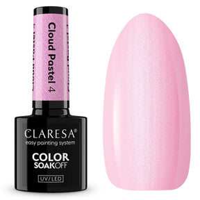 Claresa UV-LED-Gel-Nagellack, 5 ml, Wolkenpastell 4