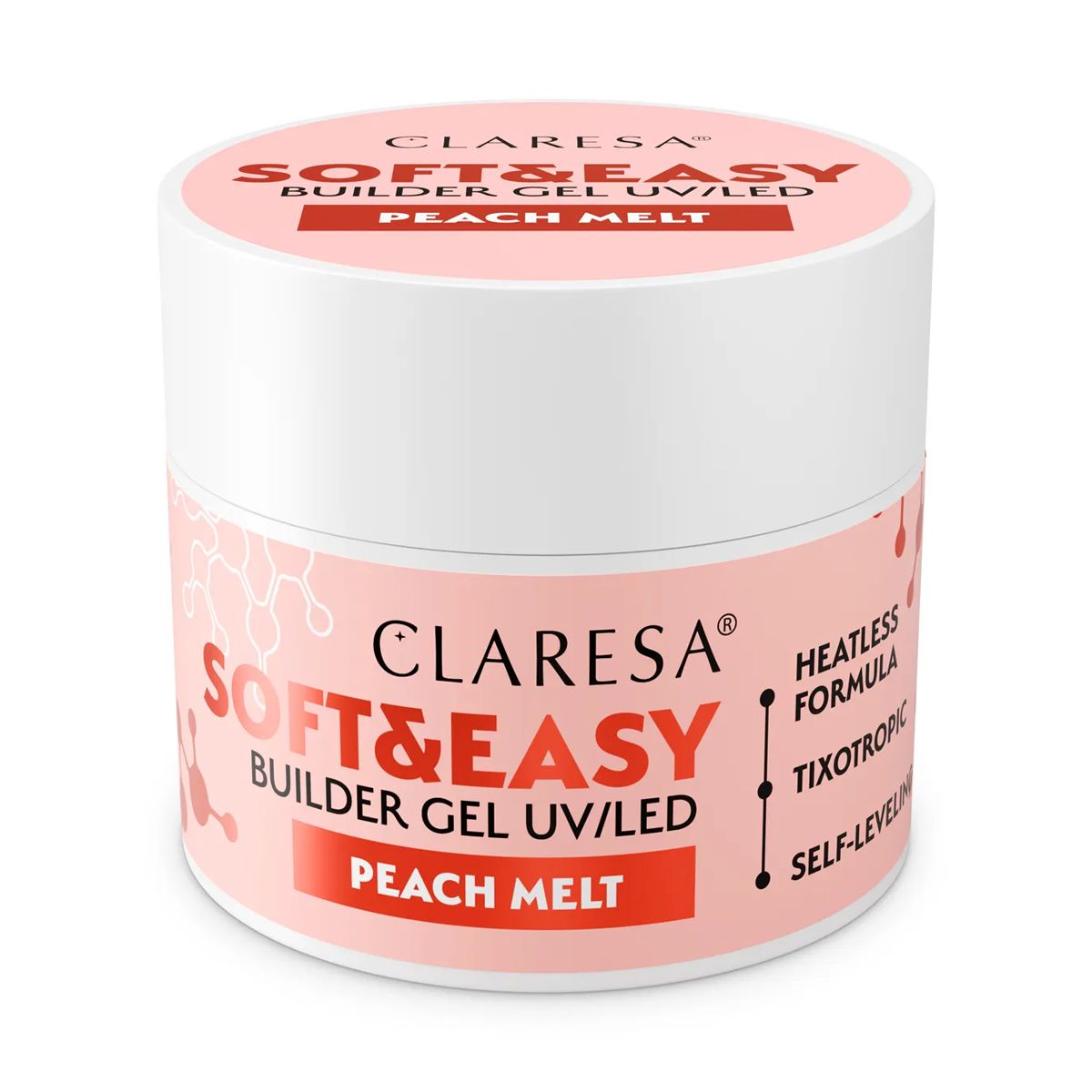 Claresa Keratin Soft Easy Builder Gel Pfirsichschmelze 12gr.