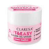 Claresa Keratin Soft Easy Builder Gel rosa Waffel 12gr.