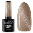 Claresa UV-LED-Gel-Nagellack, 5 ml, Nude Glow – Katzenaugen-Hellbraun