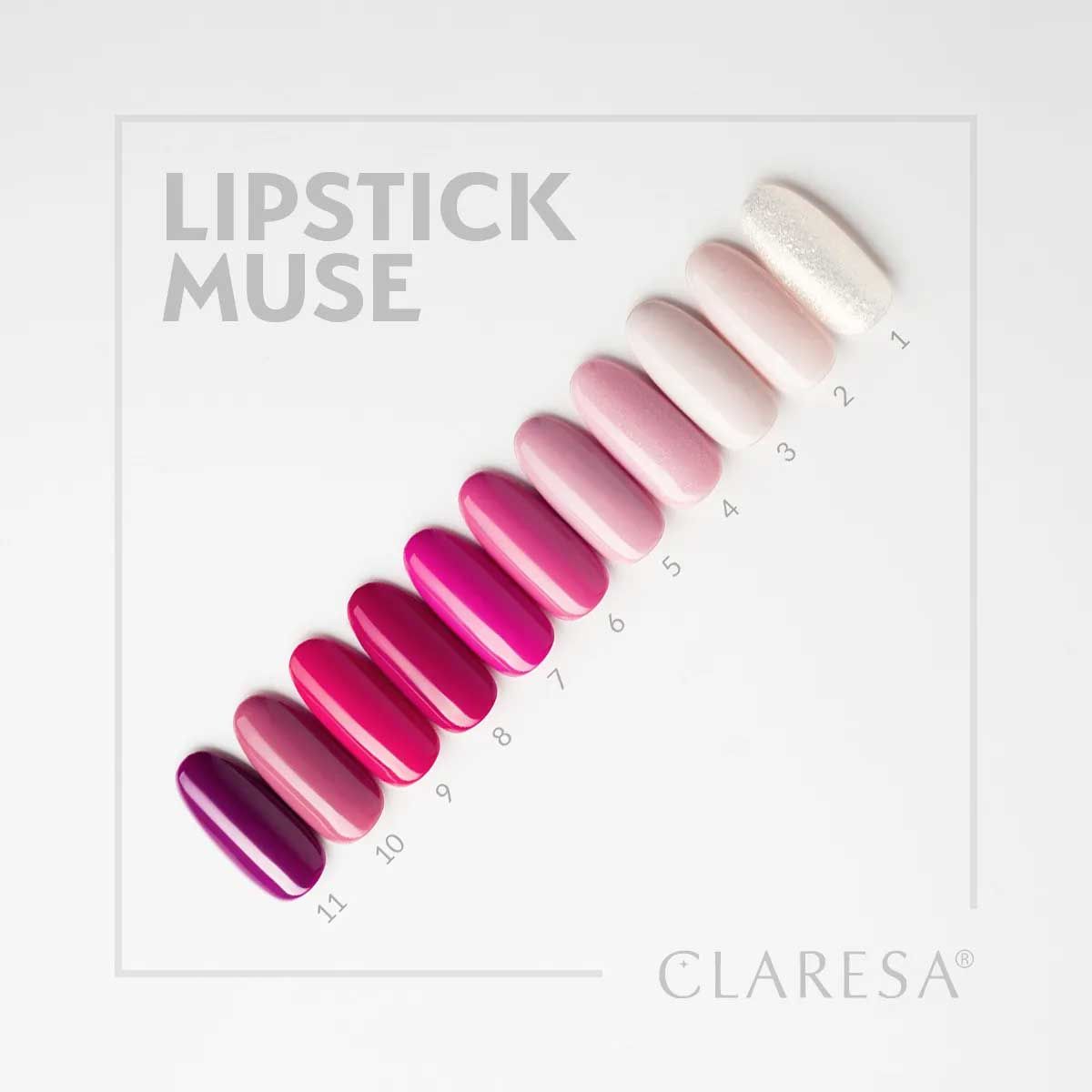 Claresa uv led gellak 5ml lipstick muse 06