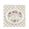 Clayre eef geurzakje rose met hanger 12x12cm