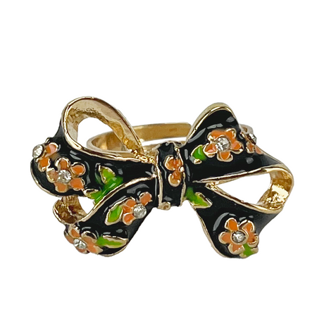 Clayre Eef Ring Schleife Blumen