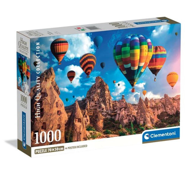 Clementoni Puzzle 1000 Teile Luftballons in Kappadokien