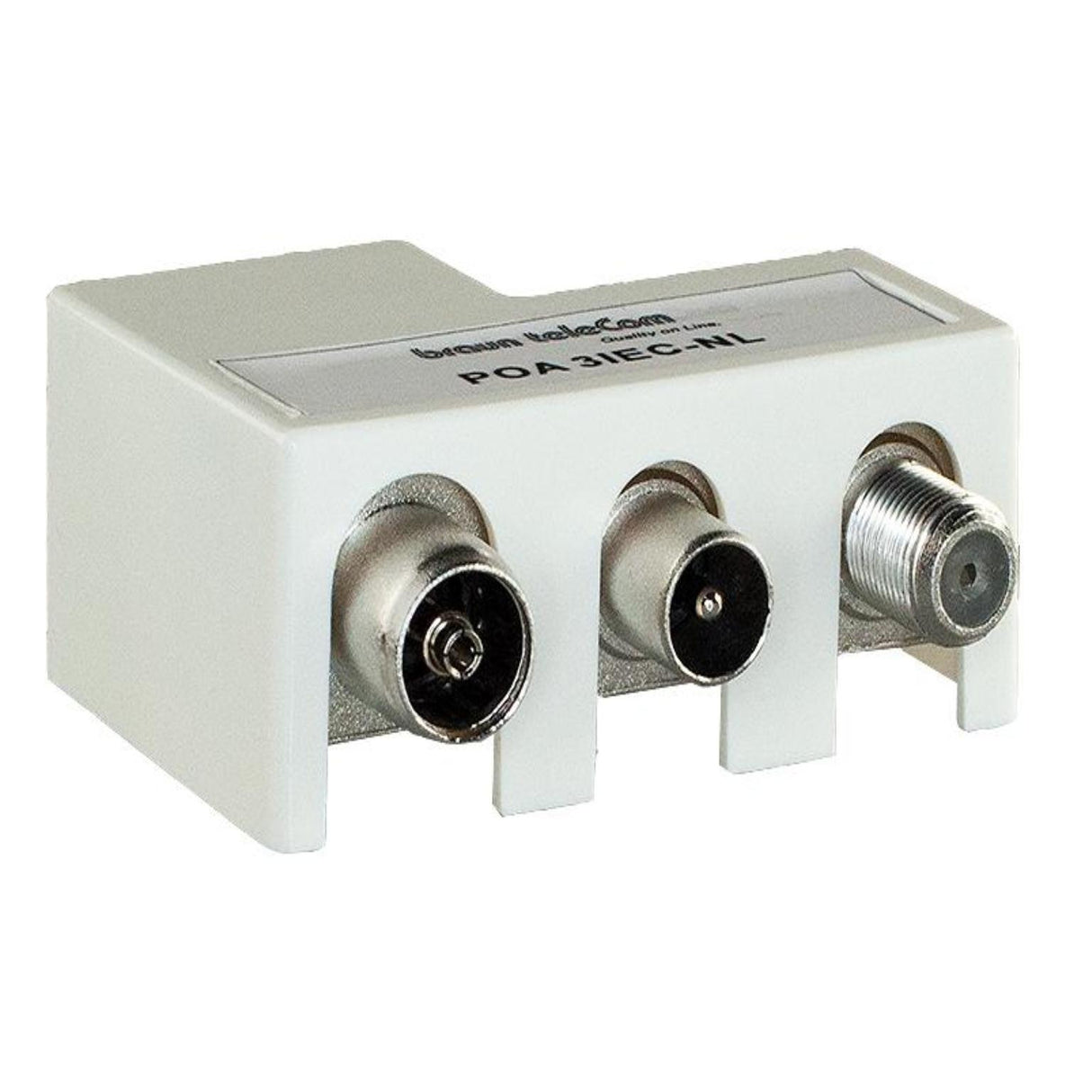 Enzo Braun Telecom Radio-TV Modem-Verteiler POA 3 IEC-NL – 2080030