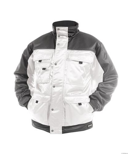 Dassy Wintermantel Tignes weiß grau XXL