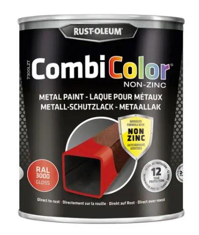 Rust-Oleum Combicolor Zinkfrei RAL9016 Hochglanz Verkehrsweiß 750 ml