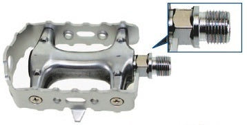 Komponenten Plattform Pedal MTB Aluminium 9 16 Zoll Silber Set