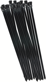 Con:p Colson-Armband 4,8 x 280 mm, schwarz, 50 Stück – B20453