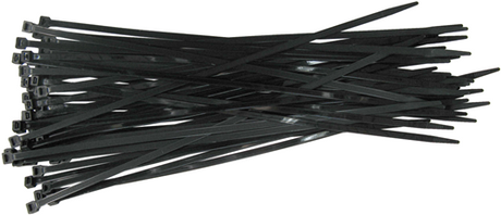 Con:p Colson-Armband 7,5 x 450 mm, schwarz, 50 Stück – B20450