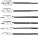 Con:p set houtfrezen 10-25mm 6dlg rood - bp302306