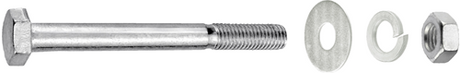 Verbindungsschraube 10x90 + Mutter+SR+GR-Beutel 10 Stück - B30018