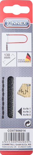Connex Dekupiersägeblätter Zarsa 1+3+5 (12 Stück) – Coxt806014