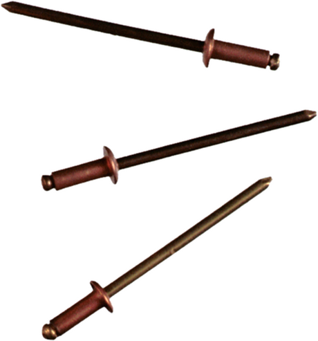 Connex-Niete 3,2 x 6 mm Kupfer (50 Stück) – coxt197306