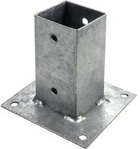 Connex Pfostenhalter auf Platte 91x91x150 VVZ - HV4274