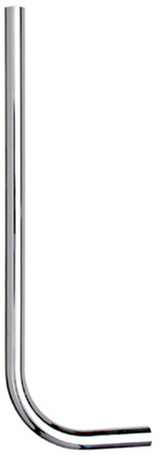 Cornat Rohrspüle 1xbend 26 28x600 ch - t362205
