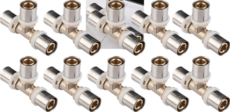 Cornat perskoppeling t-stuk 20mm 10s ms-a2 - vrptp500420n