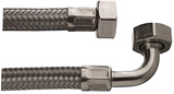 Cornat Waschmaschinen-Zulaufschlauch 2m00 Edelstahl – T357215