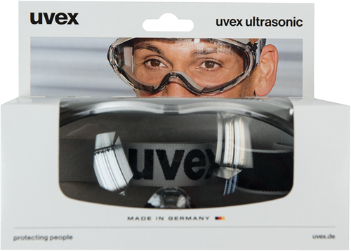 Meister uvex schutzbrille ultraschall 9302 grau schwarz - coxt938798