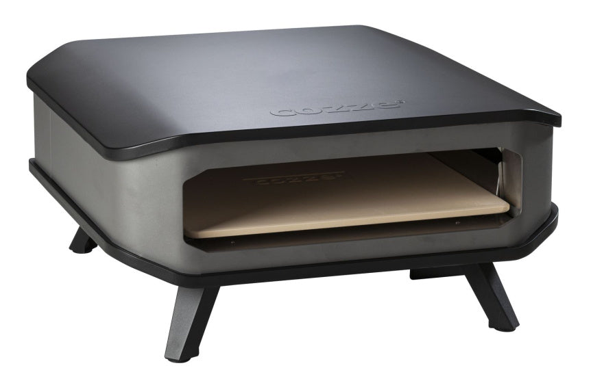 Cozze -Gas -Pizzaofen 17 '' mit Pizzasee 8 kW schwarz grau