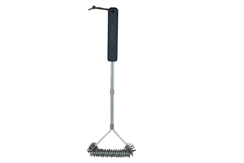 Cozze Reinigung Pinsel Grill Rost 50 cm Silber Schwarz