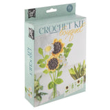 Kreatives Bastelgruppen-Häkelset Blumenstrauß 6 Sonnenblumen