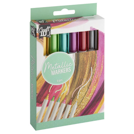 Craft id metallic markers - 6st.