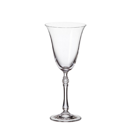 Crystal bohemia rode wijnglas parus 250ml 6 stuks