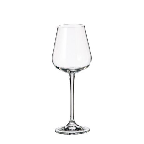Crystal bohemia witte wijnglas ardea 260 ml 6 stuks