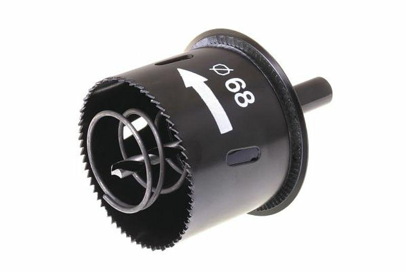 Wolfcraft universeel gat 68mm met de lanceerinrichting
