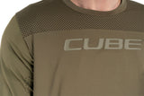Cube Round Neck Pro TM – MTB-Langarmtrikot