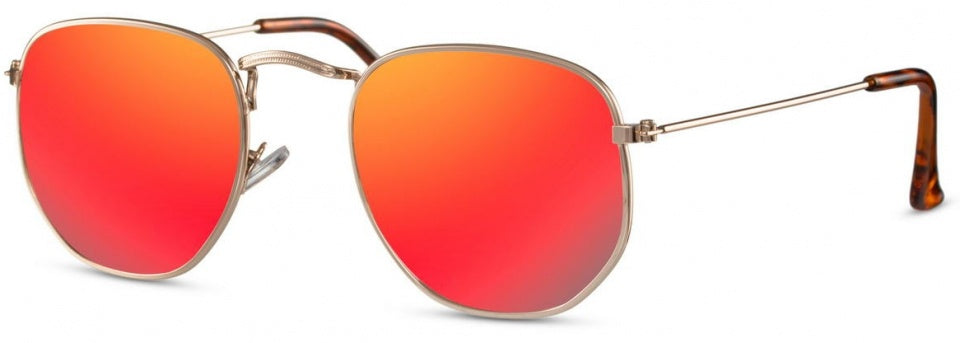 Sonnenbrille Unisex Gold Red (CWI2413)