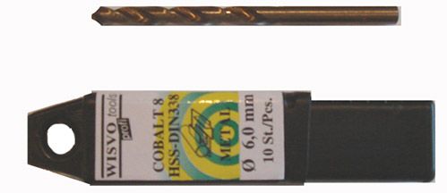 Wisvo GRS-Bohrer 2,0 mm HSS-Kobalt
