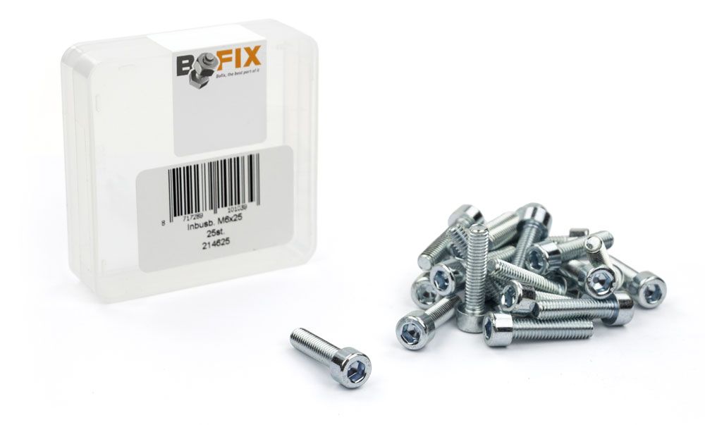 Bofix Allenbout M6x25 galvanisiert (25st)