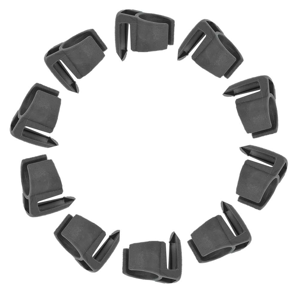 Hesling jasbd hes Clip 13mm grau PVC DS A 10