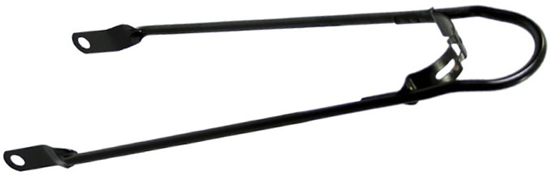 Satplate -Stange 26 Zoll Stahl schwarz
