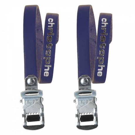 Zefal Toe Clip Strap Zef Christophe 516 Leder Bl Set