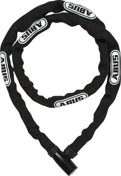 Abs -Kettenschloss 4804K 110 Schwarz, 4 mm dick, 110 cm, Fahrrad