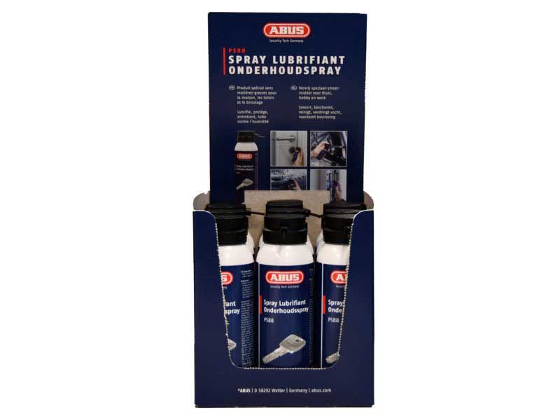 ABUS -Anzeige Wartungspray PS88 12 x 125 ml