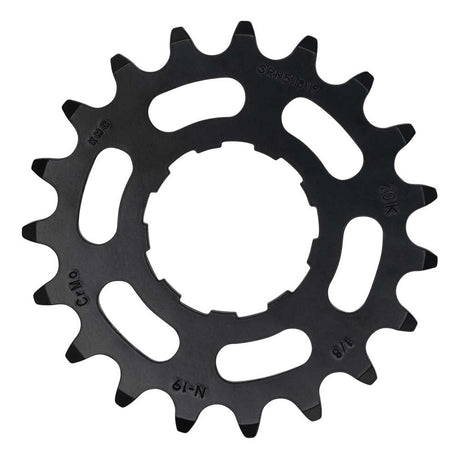 KMC -Ausrüstung 19T Heck Enviolo Nuvinci 1 8, Schwarz
