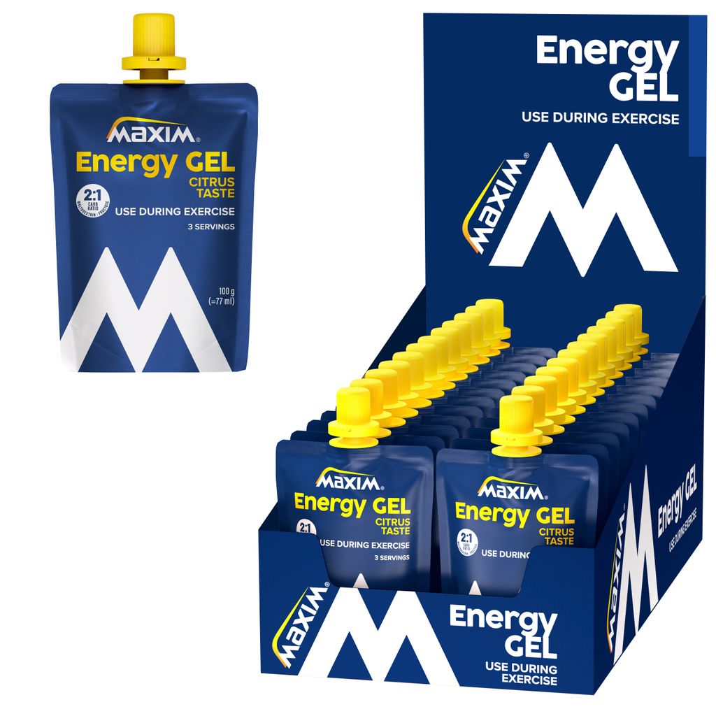 Maxim Energy Gel Zitrus