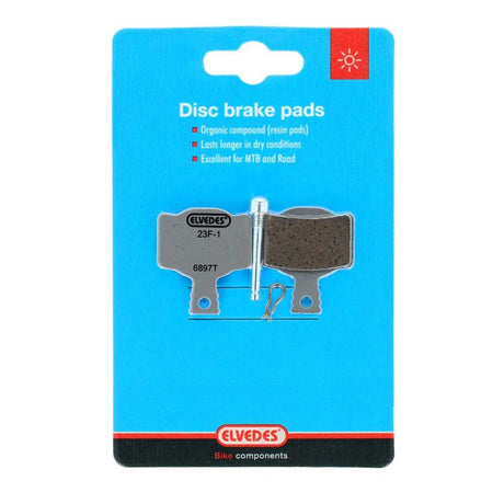 Elvedes Cable Systems BV Scheibenbremsbelagsatz Elvedes – Magura – organische Verbindung (Harz) – 1 Paar