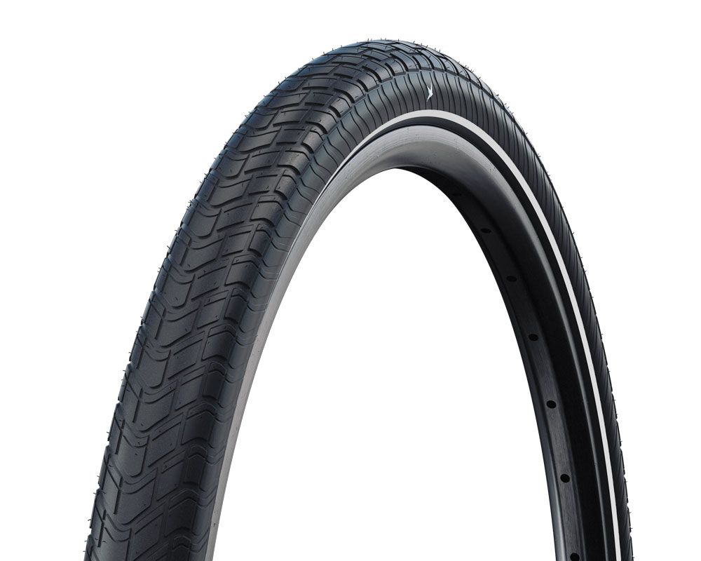 Schwalbe Motion Big Apple – kabelgebunden – Addix – Raceguard – 16 x 2,15 – Schwarz + Reflex
