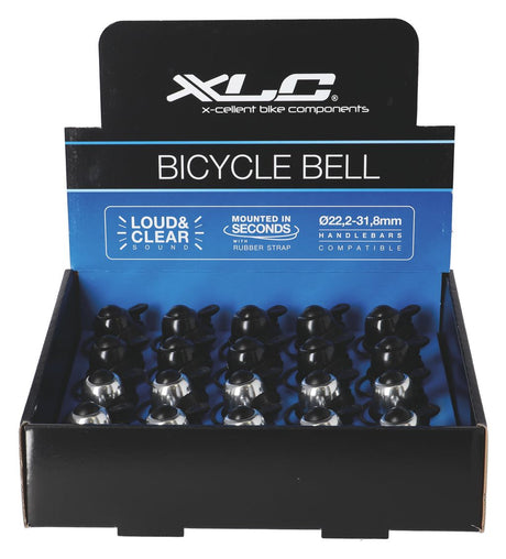 XLC Display Fahrradklingel Mini DD-M07