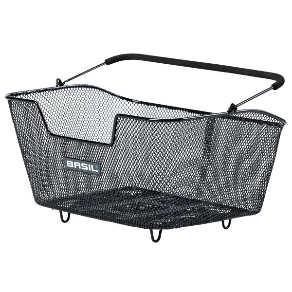 Basilikum Basis M Multi -System - Fahrradkorb - auf der Rückseite - schwarz