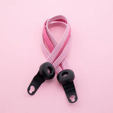 Qibbel Widek Spanngurt Venture 24 schwarze Klammern rosa weiß
