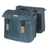 Basil Doppelte Fahrradtasche Elegance Mik 40-49 Liter – Kombiblau